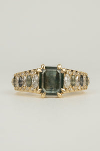 Madden Engagement Ring- 1.6ct Natural Portrait Sapphire