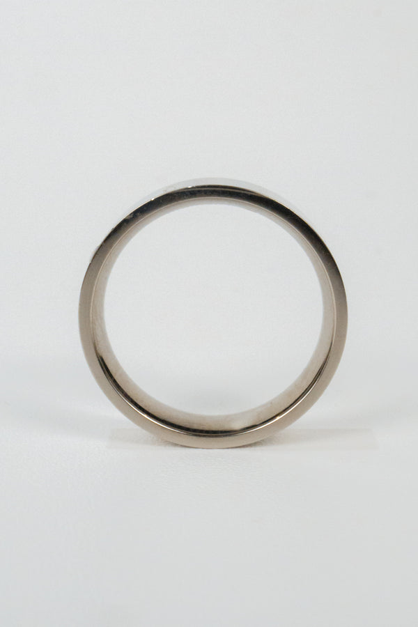 Harlow Titanium Wedding Band