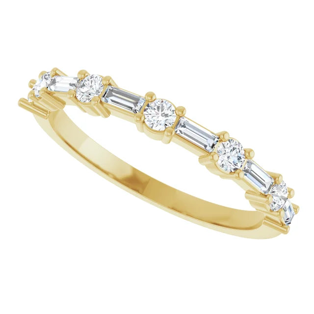 Haven Wedding Band - Yellow Gold