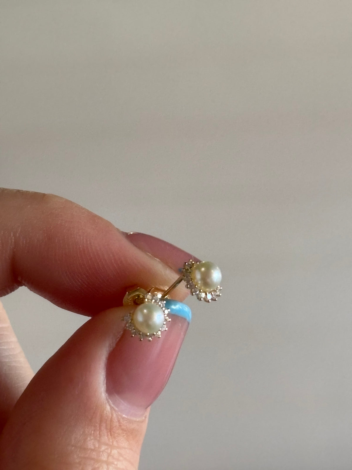 10k Vow Pearl Stud Earrings