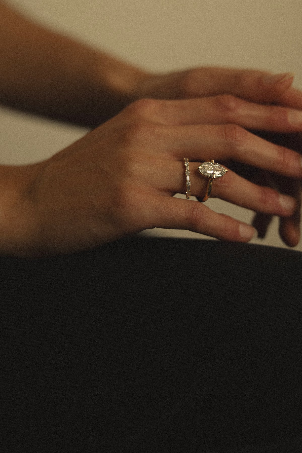 Haven Wedding Band- White Gold