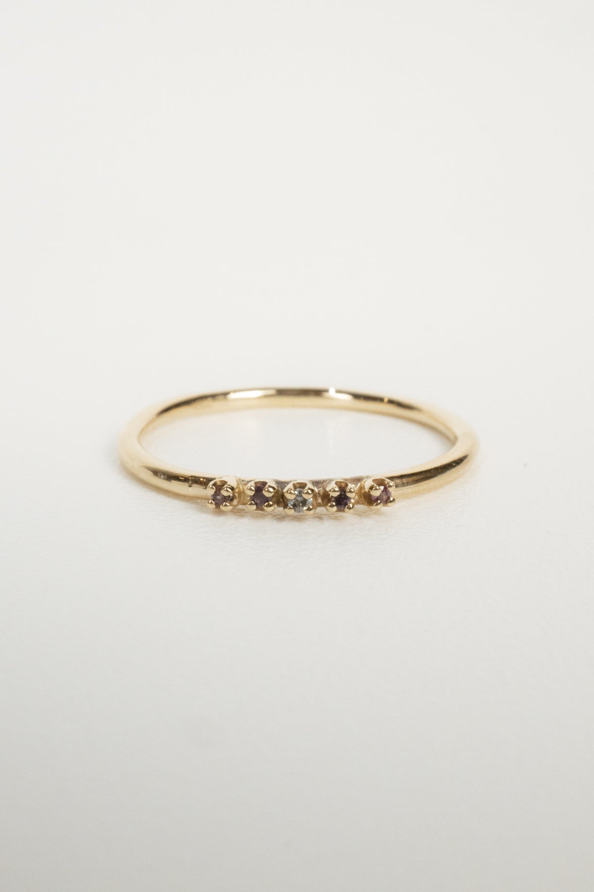 14K Hattie Pink Gradient Ring
