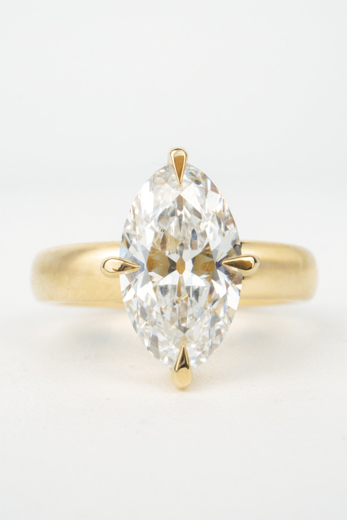 Rysen Engagement Ring- 2.7ct Moval