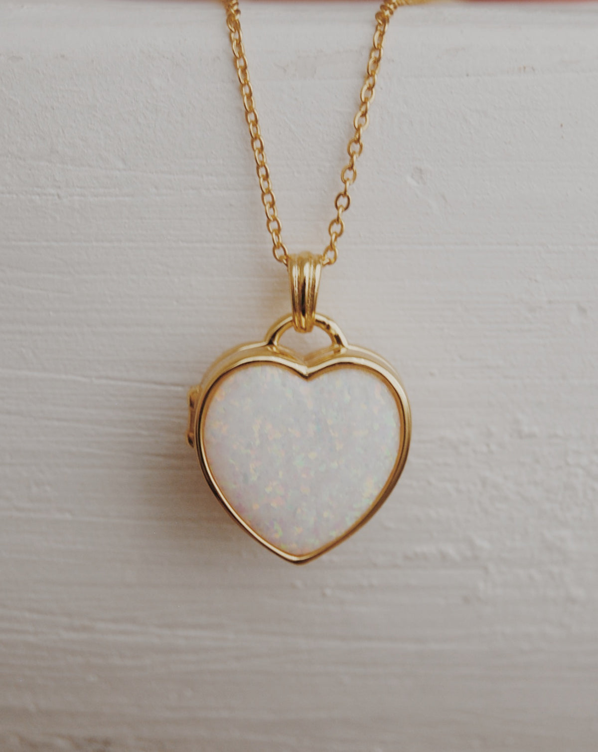 Lover Opal Locket