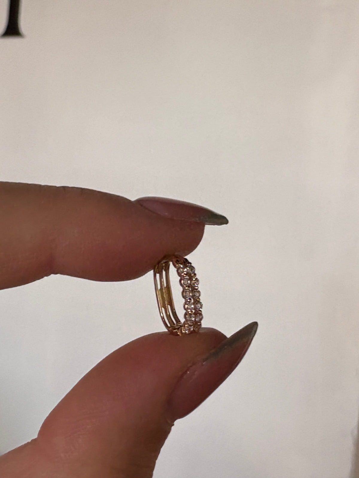 10k Jericho Hoop Earrings