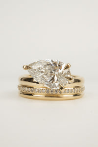Payson Engagement Ring- 2.5ct Pear