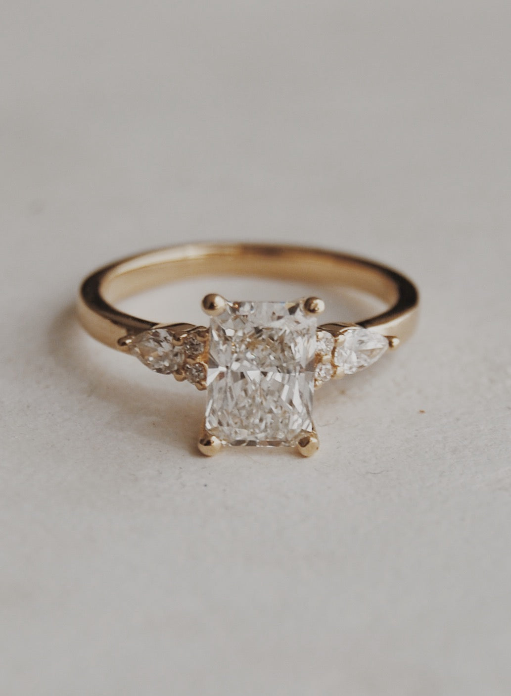 Elsie Radiant-Cut Engagement Ring