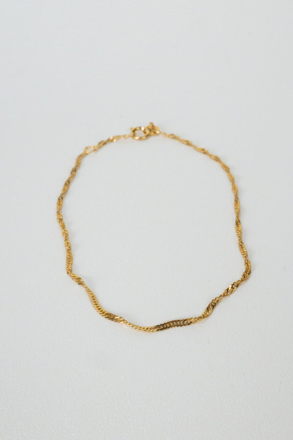 10K Aster Singapore-Chain Bracelet