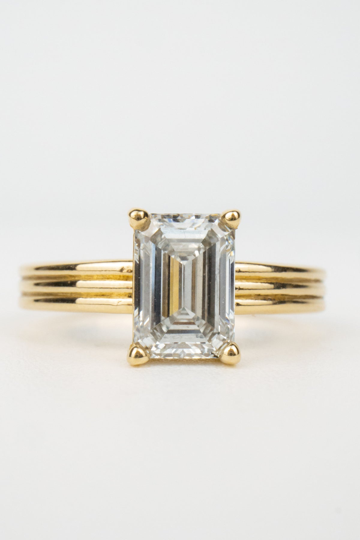 Scottie Engagement Ring- 1.5ct Emerald-Cut