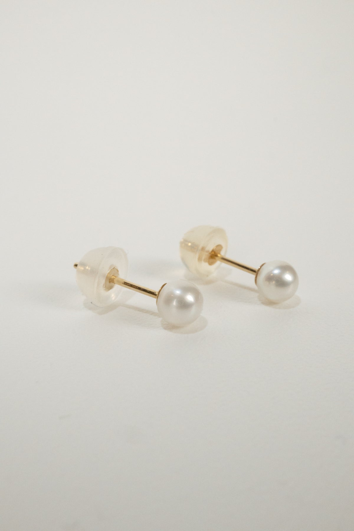 14k Miller Pearl Stud Earrings
