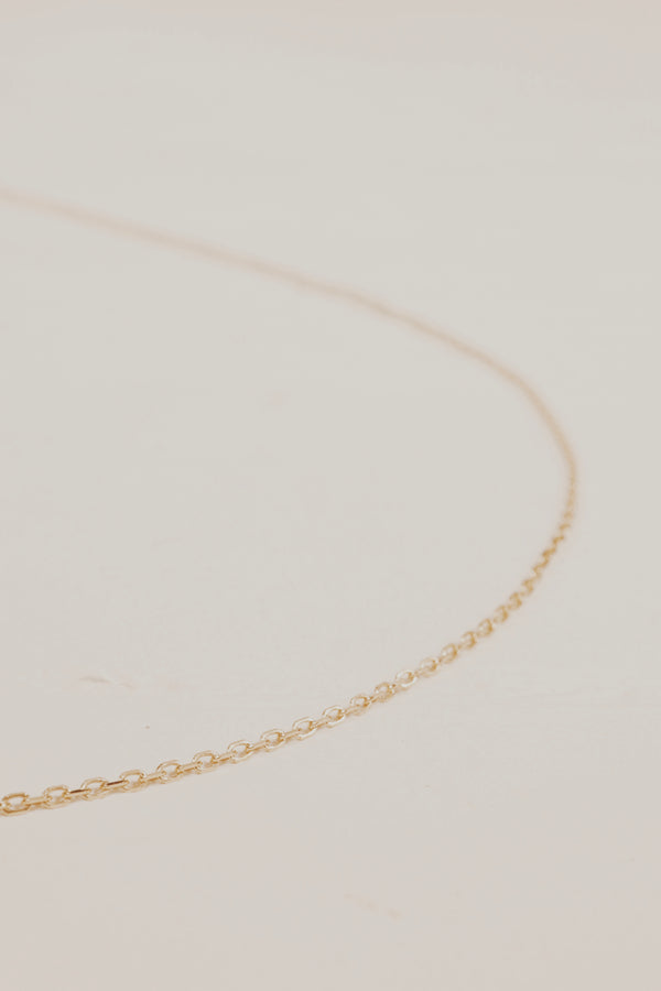 10k Rolo Chain Necklace