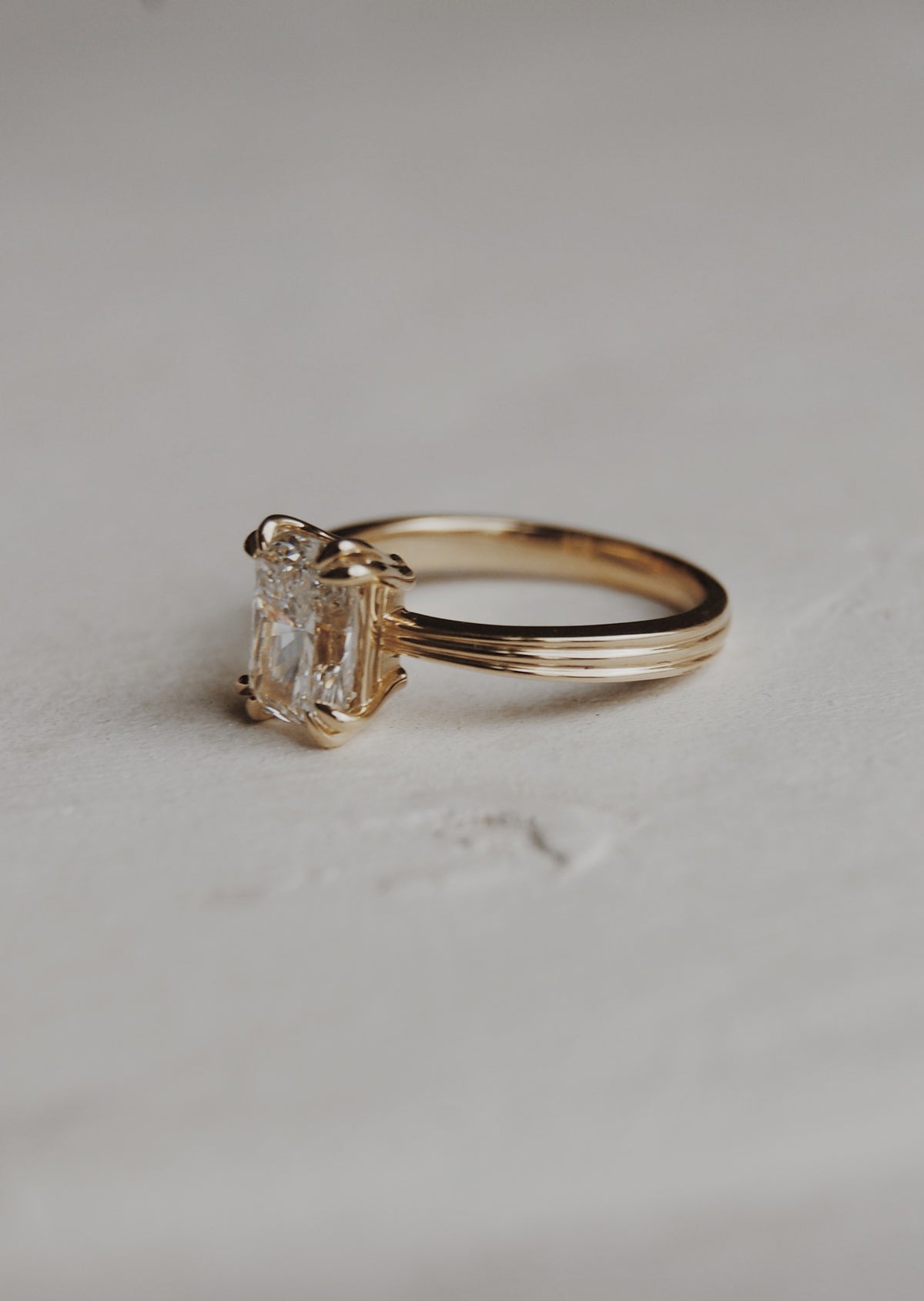 Arlie Radiant-Cut Engagement Ring