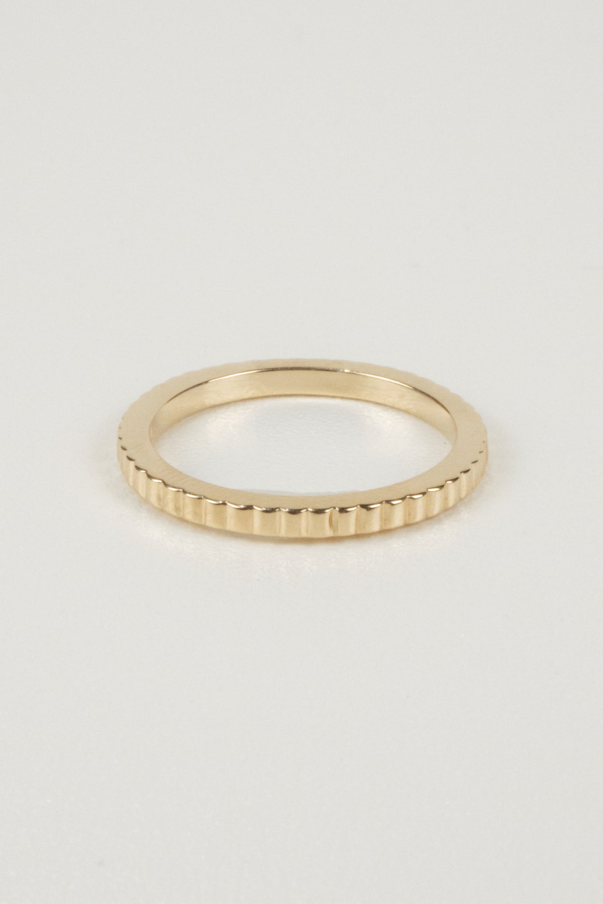 Scalloped Wedding Band