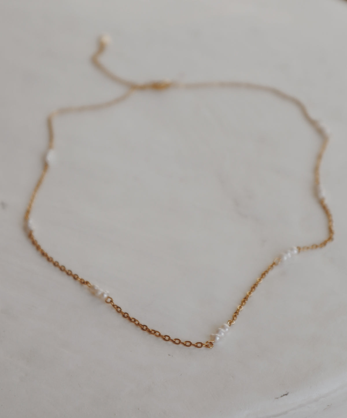 Evan Pearl Trio Necklace