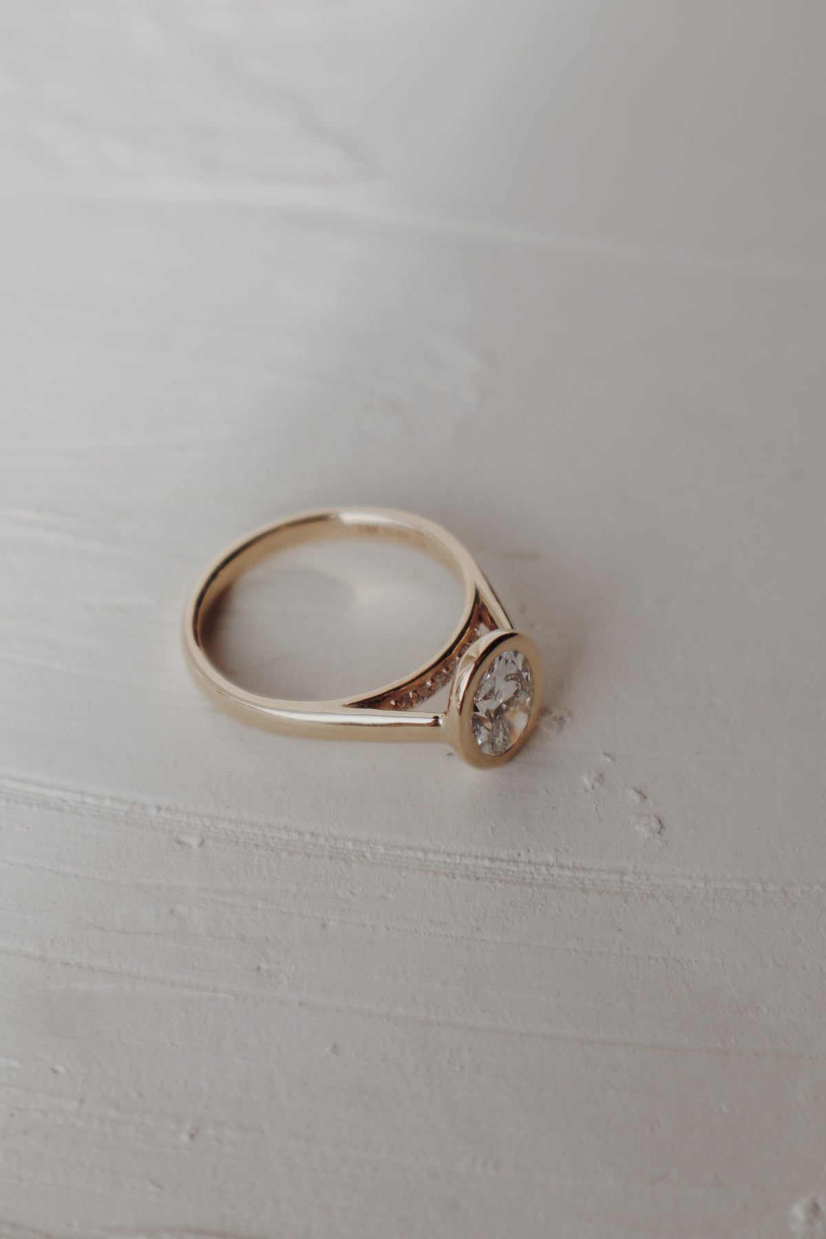 Sutton Engagement Ring w Hidden Pavè
