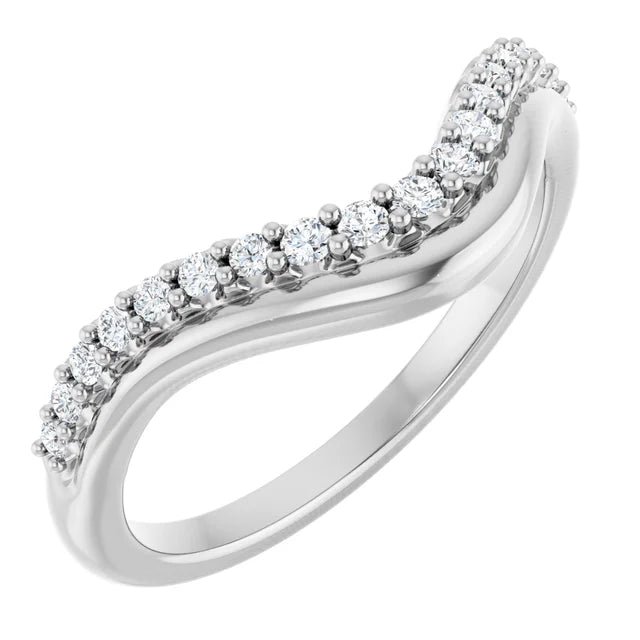 Lyla Contour Wedding Band