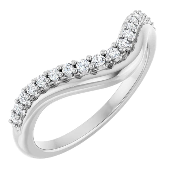 Lyla Contour Wedding Band
