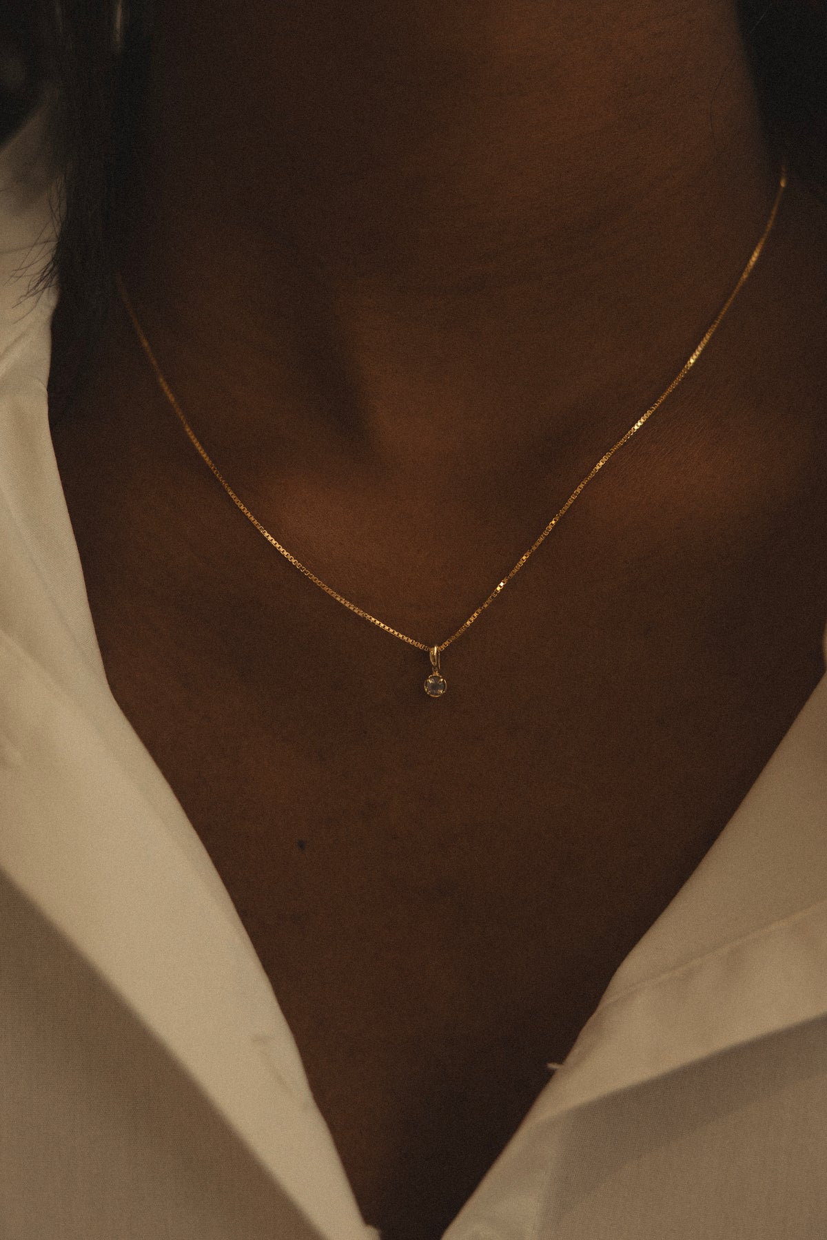 Andi Pendant- Natural Sapphire