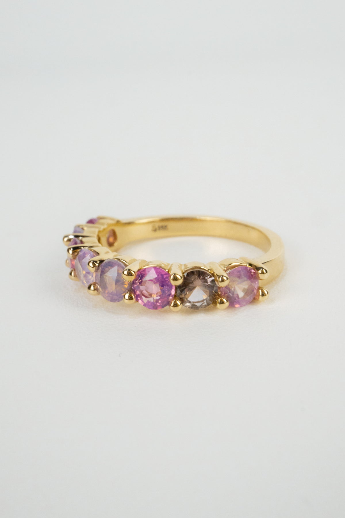 Margot Band- Natural Pink Sapphires 3.8mm