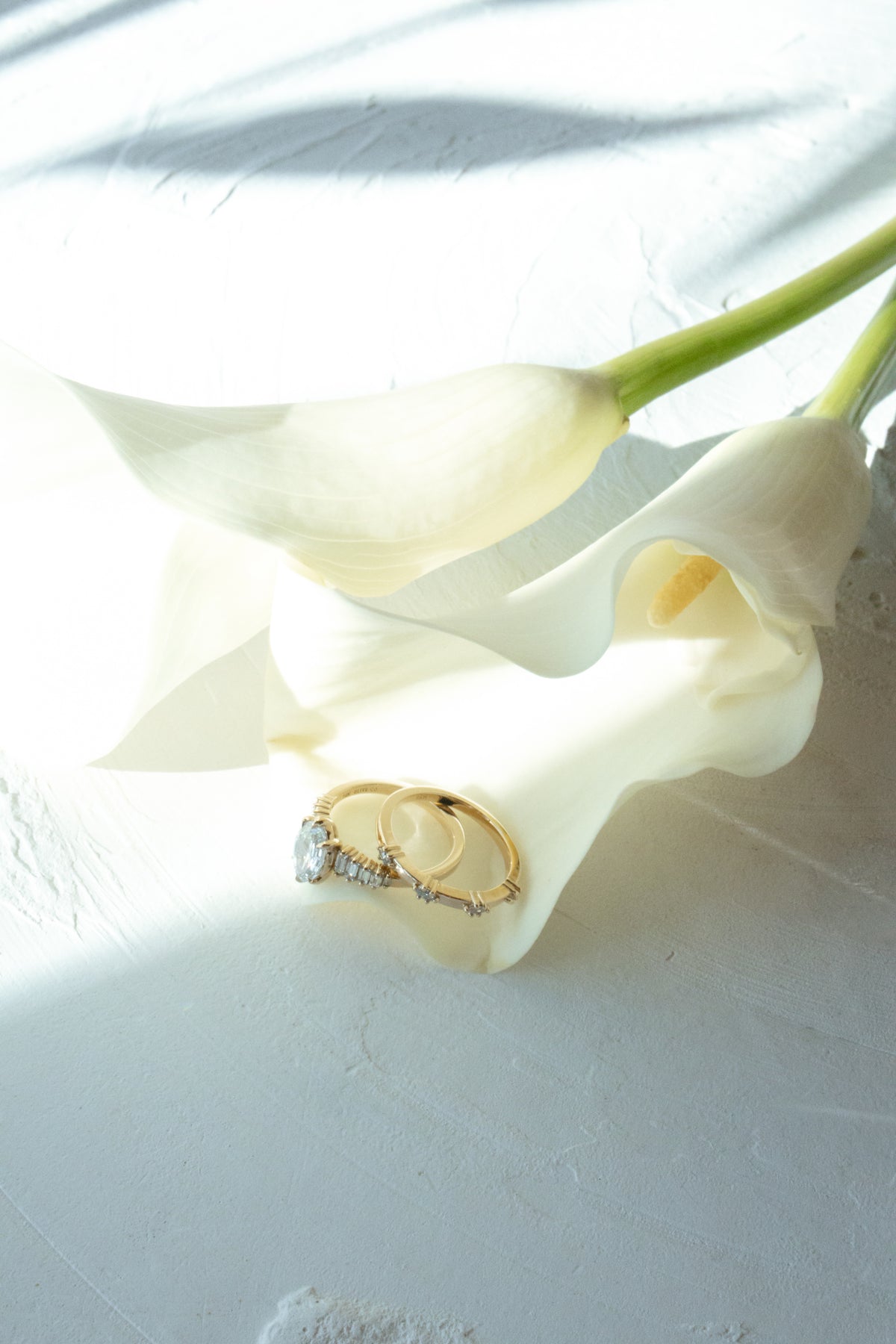 Monroe Step Cut Oval Engagement Ring