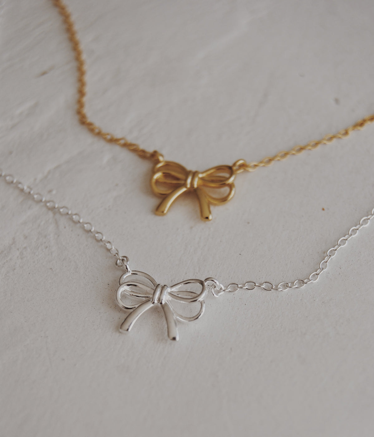 Ribbon Bow Necklace