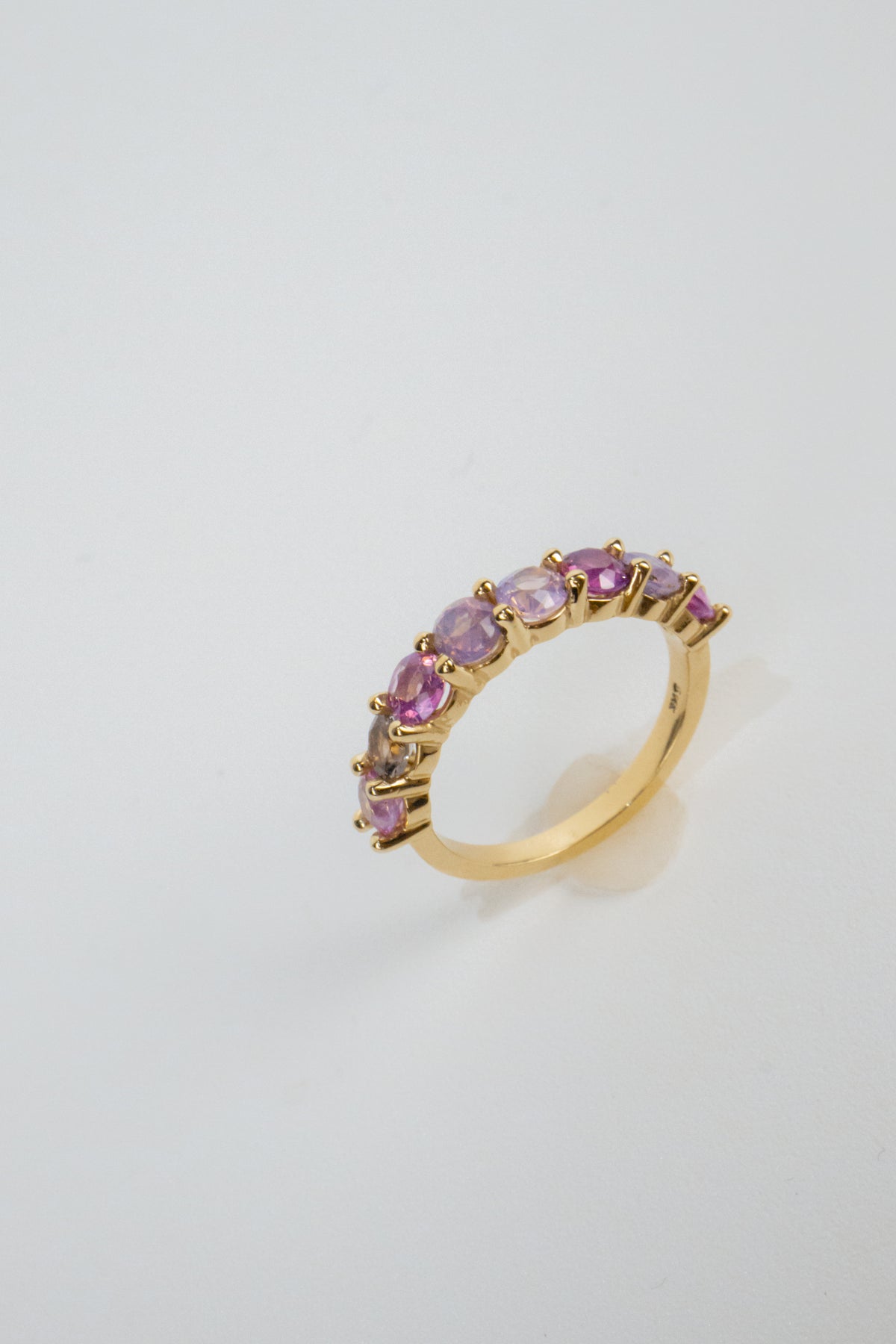 Margot Band- Natural Pink Sapphires 3.8mm