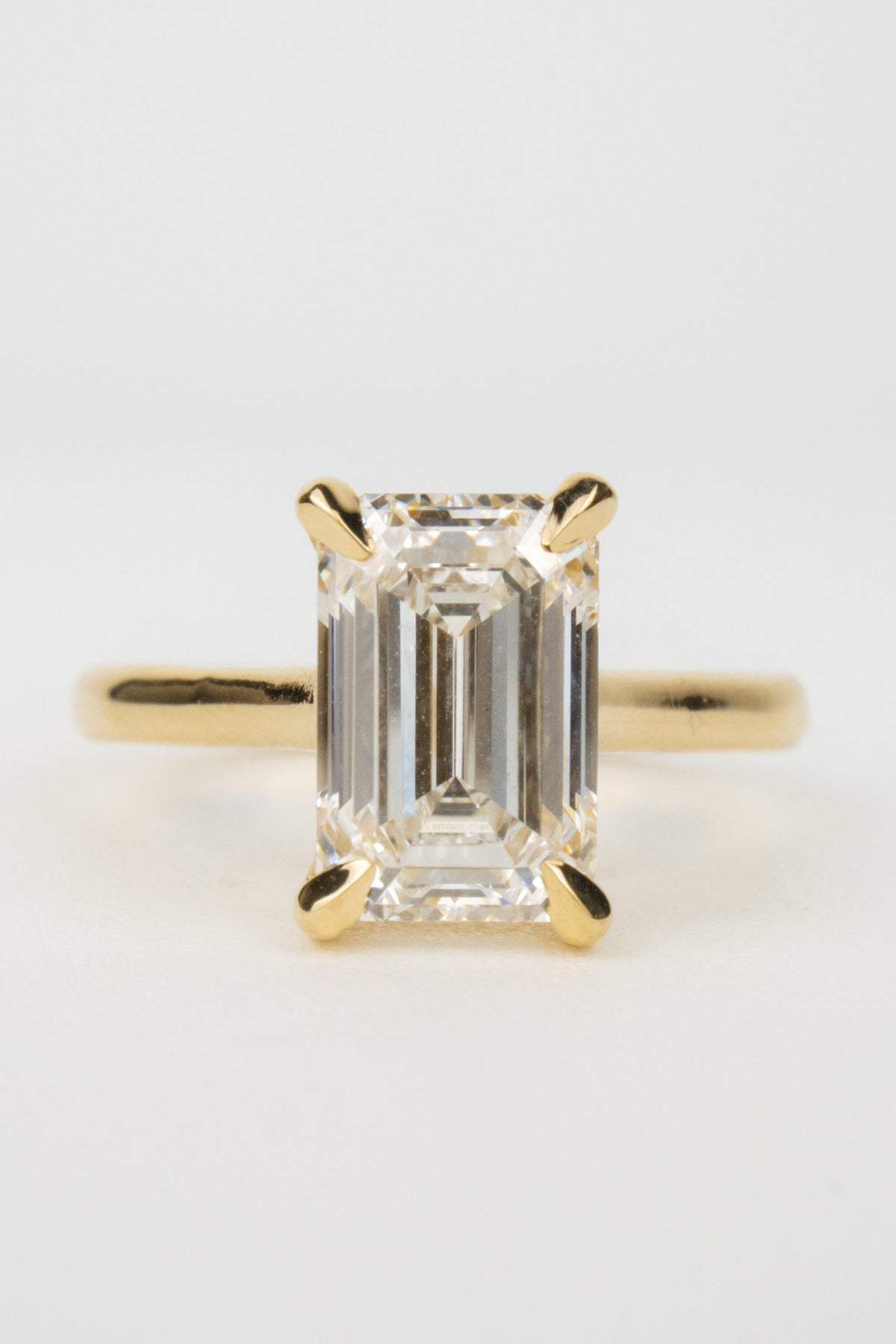 Piper Engagement Ring- 2.5ct Emerald-Cut