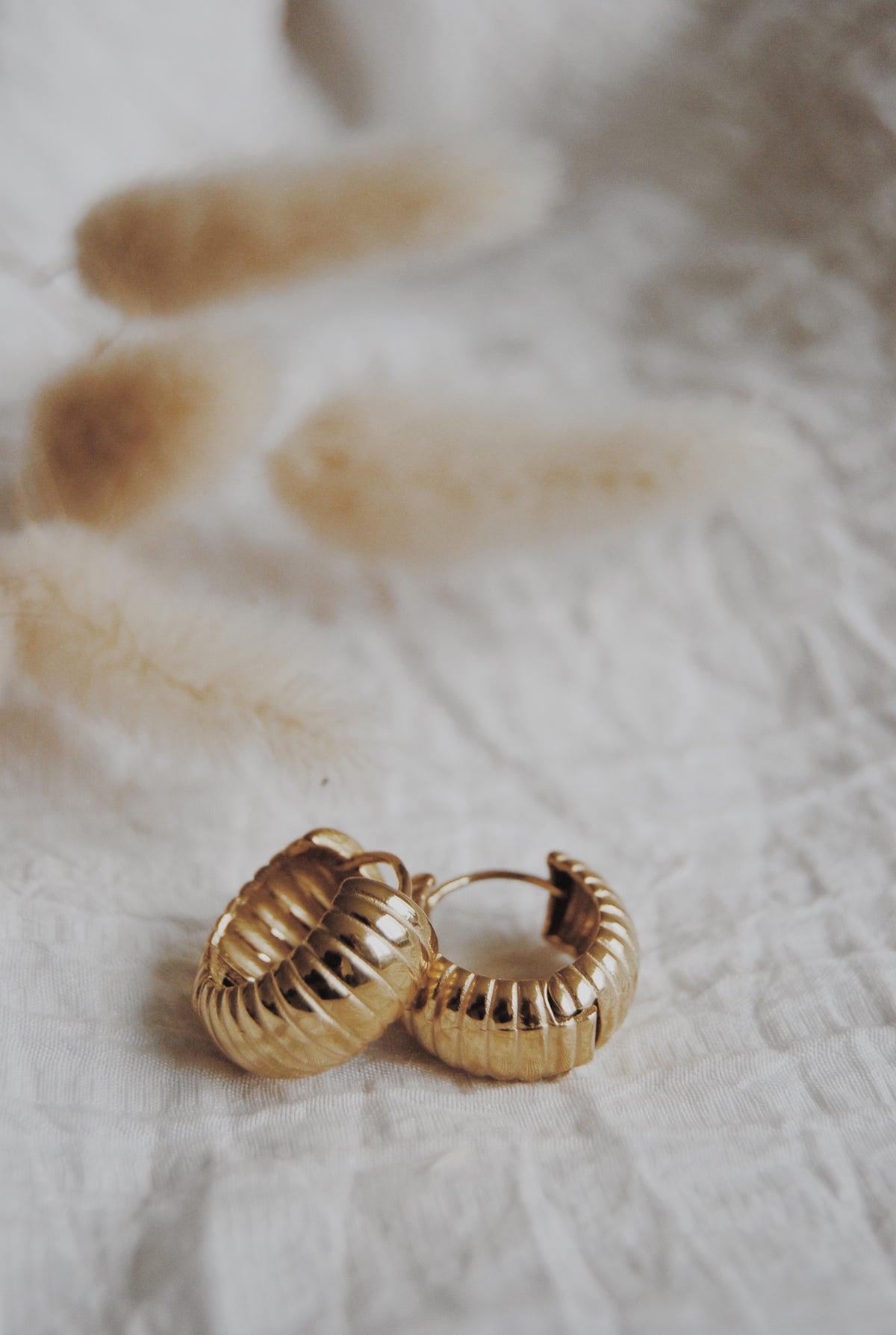 Rochelle Chunky Hoop Earrings