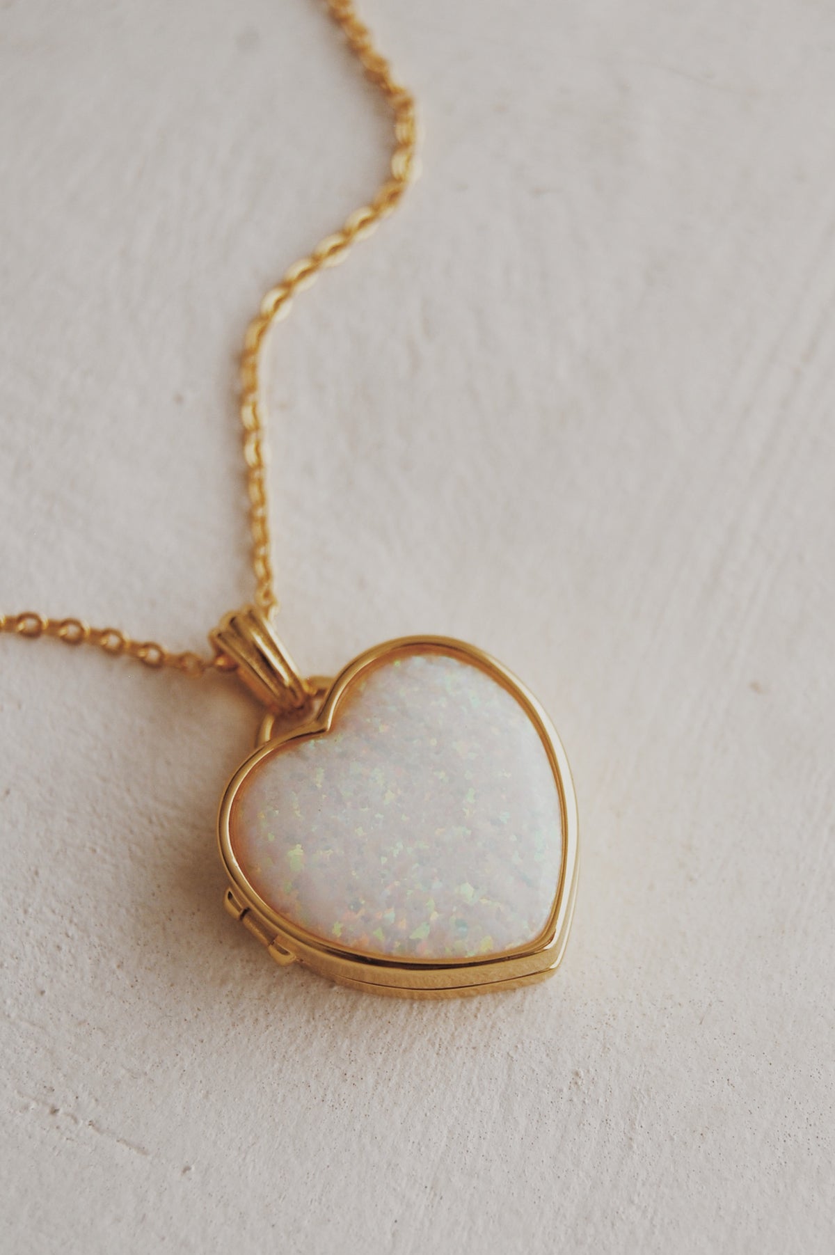 Lover Opal Locket