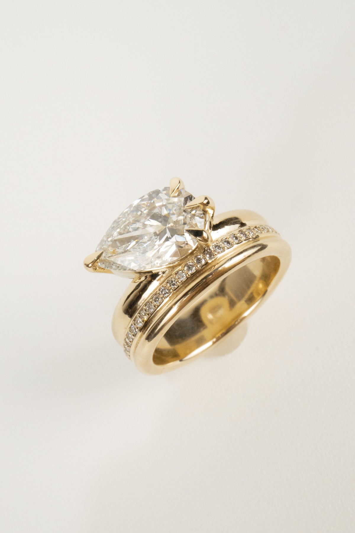 Payson Engagement Ring- 2.5ct Pear