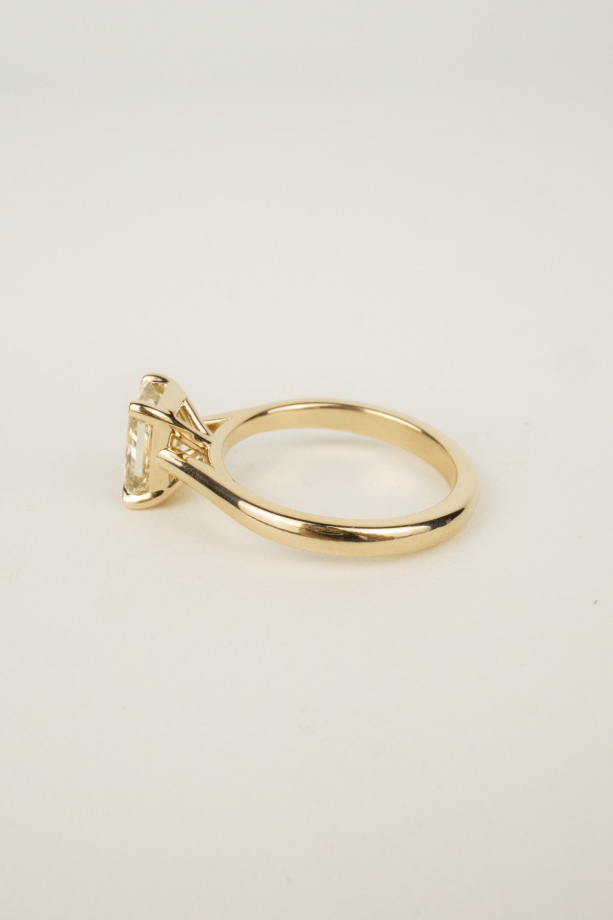 Piper Engagement Ring- 1.5ct Yellow Radiant