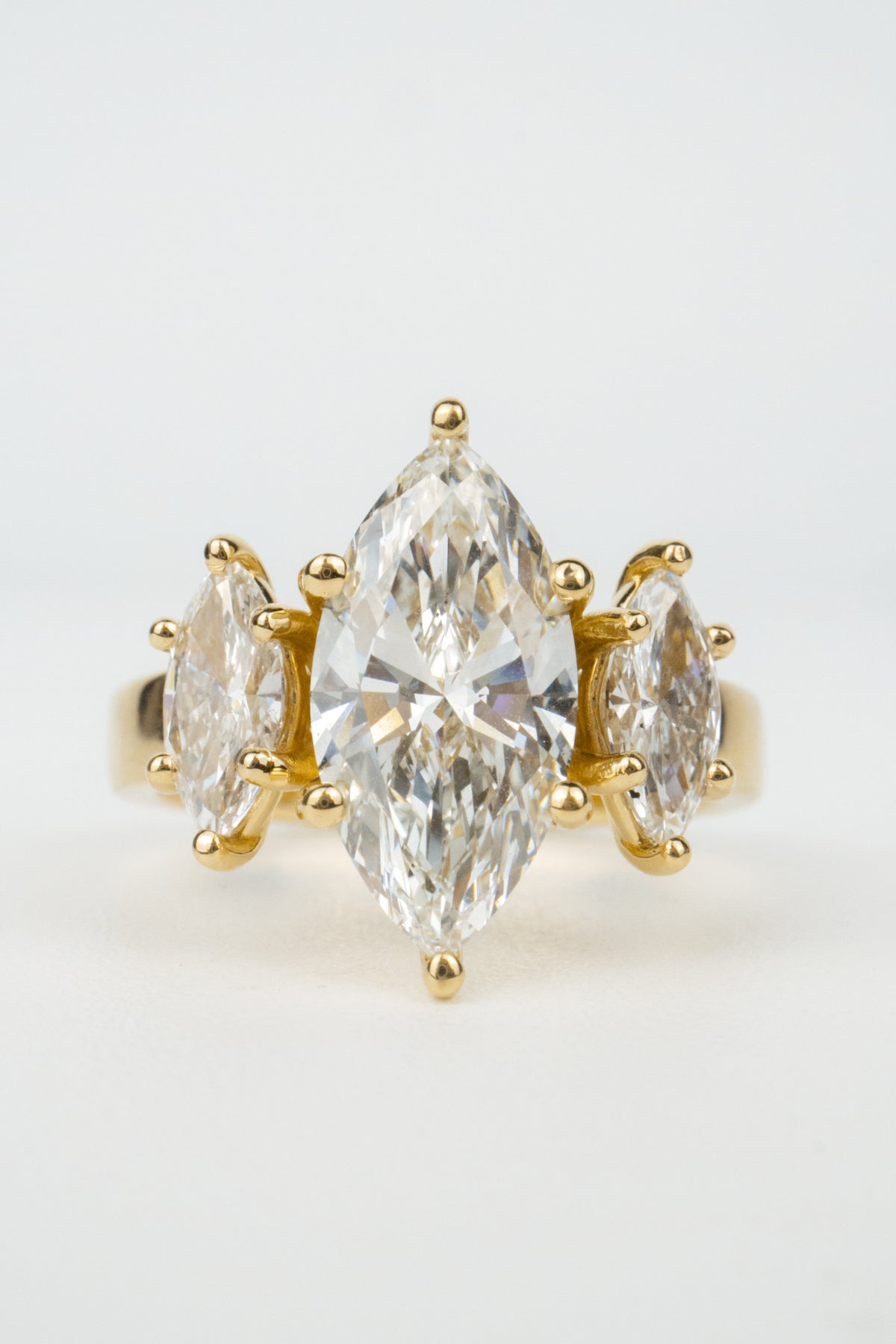 Mirren Engagement Ring- 3tcw Marquise