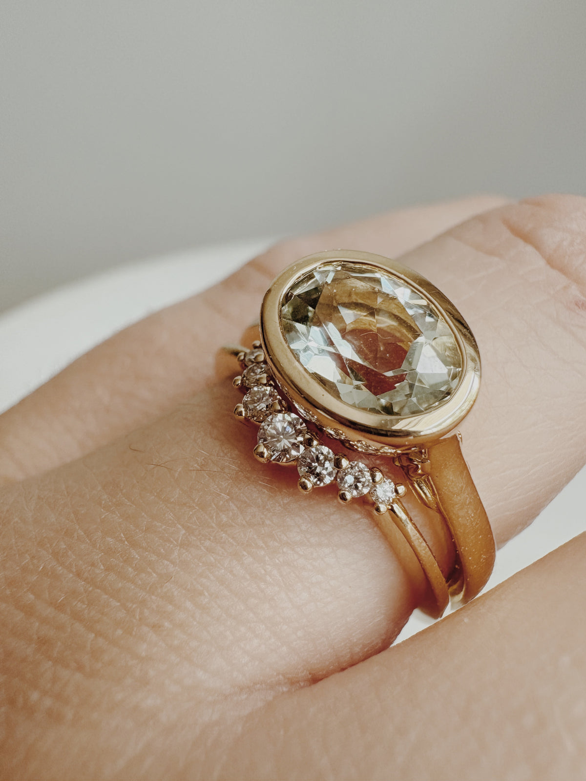 Polly Contour Wedding Ring