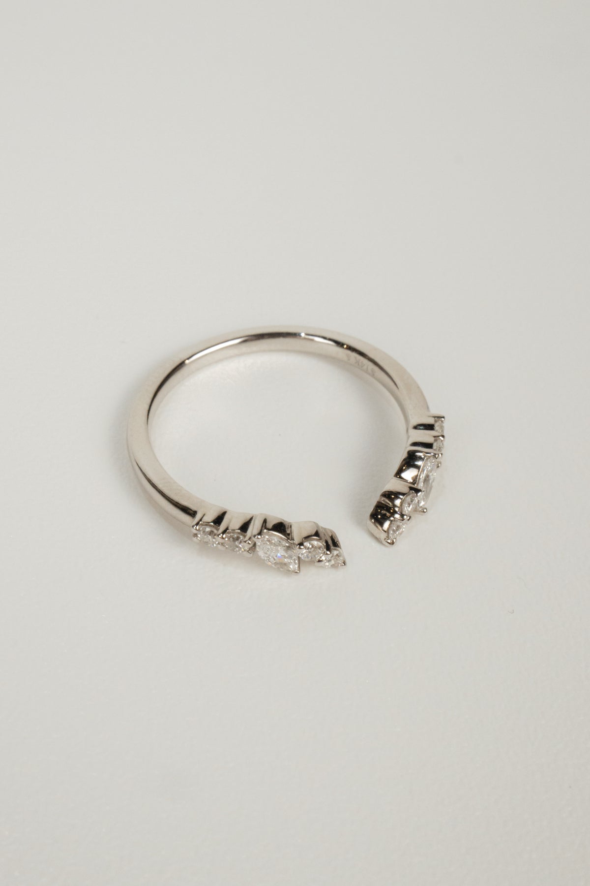 Primrose Wedding Band - White Gold