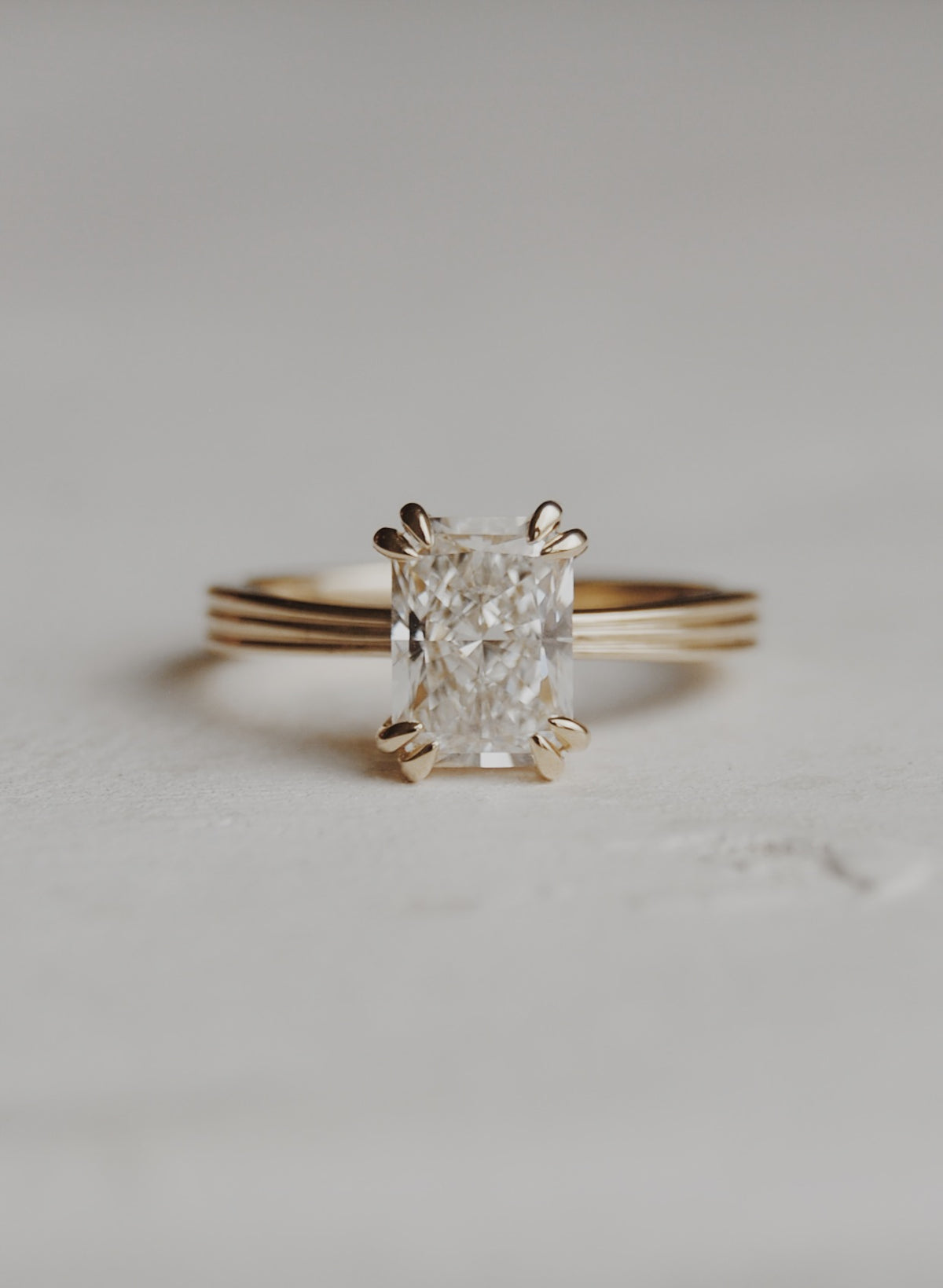 Arlie Radiant-Cut Engagement Ring