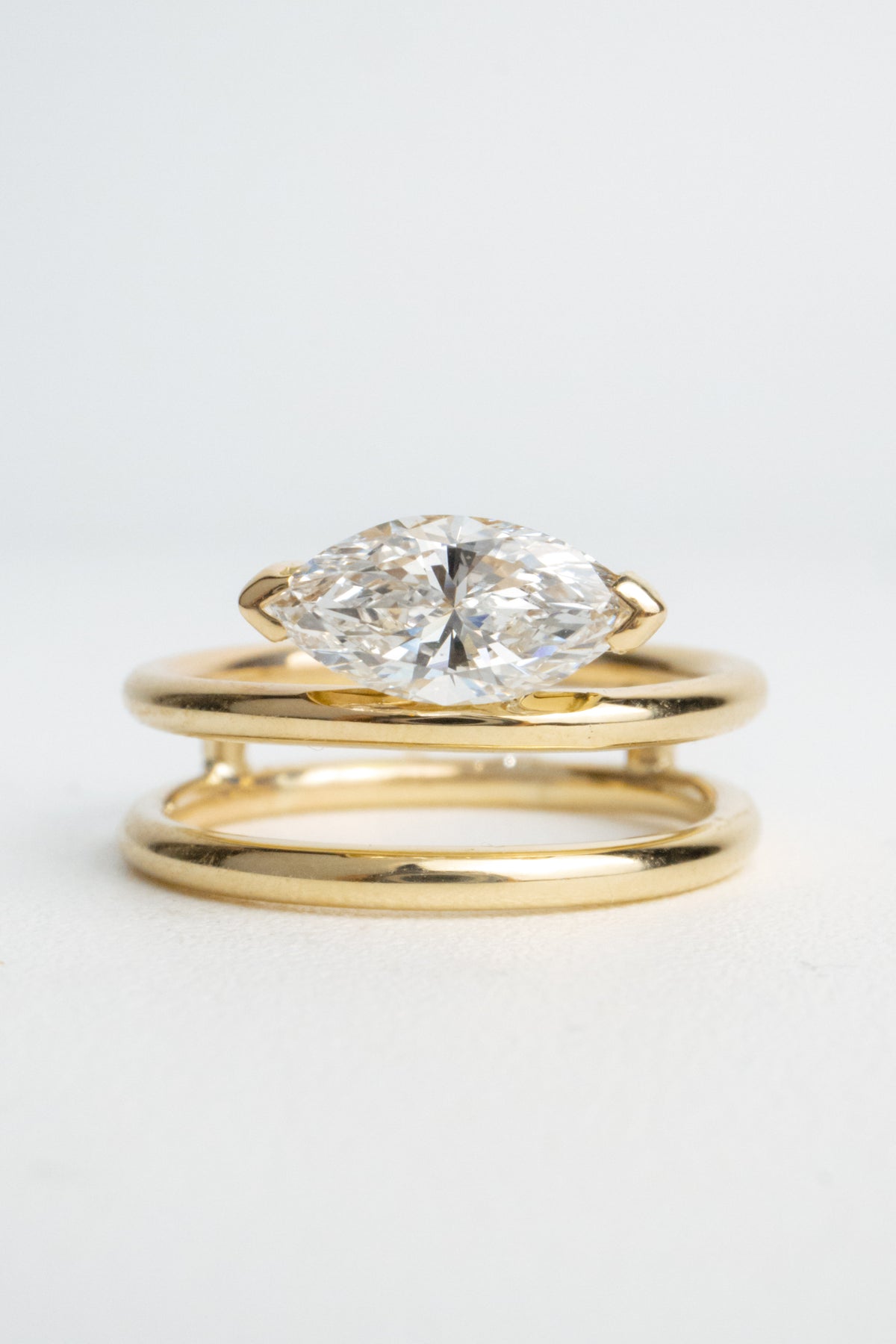 Clèophèè Pinky Ring- 0.7ct Marquise