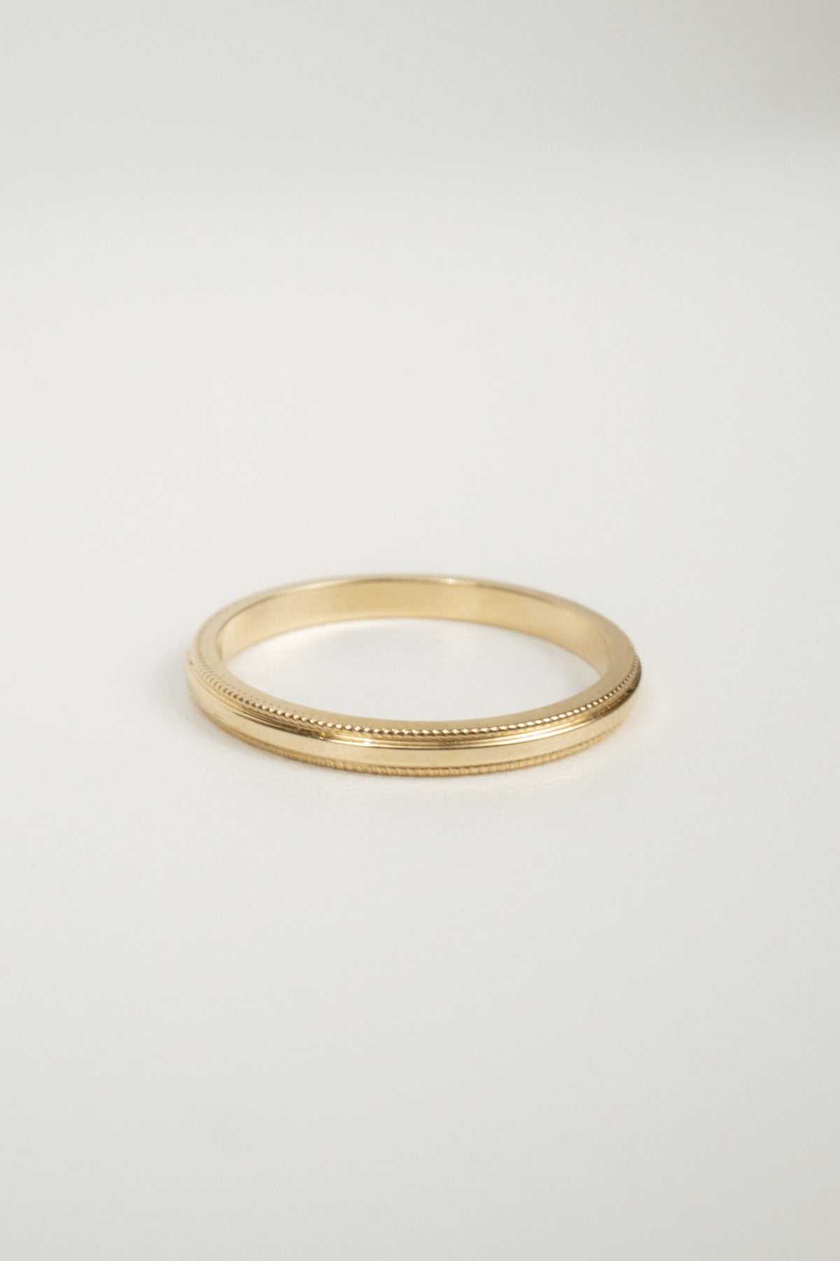 Women’s Parker Wedding Band - Yellow Gold