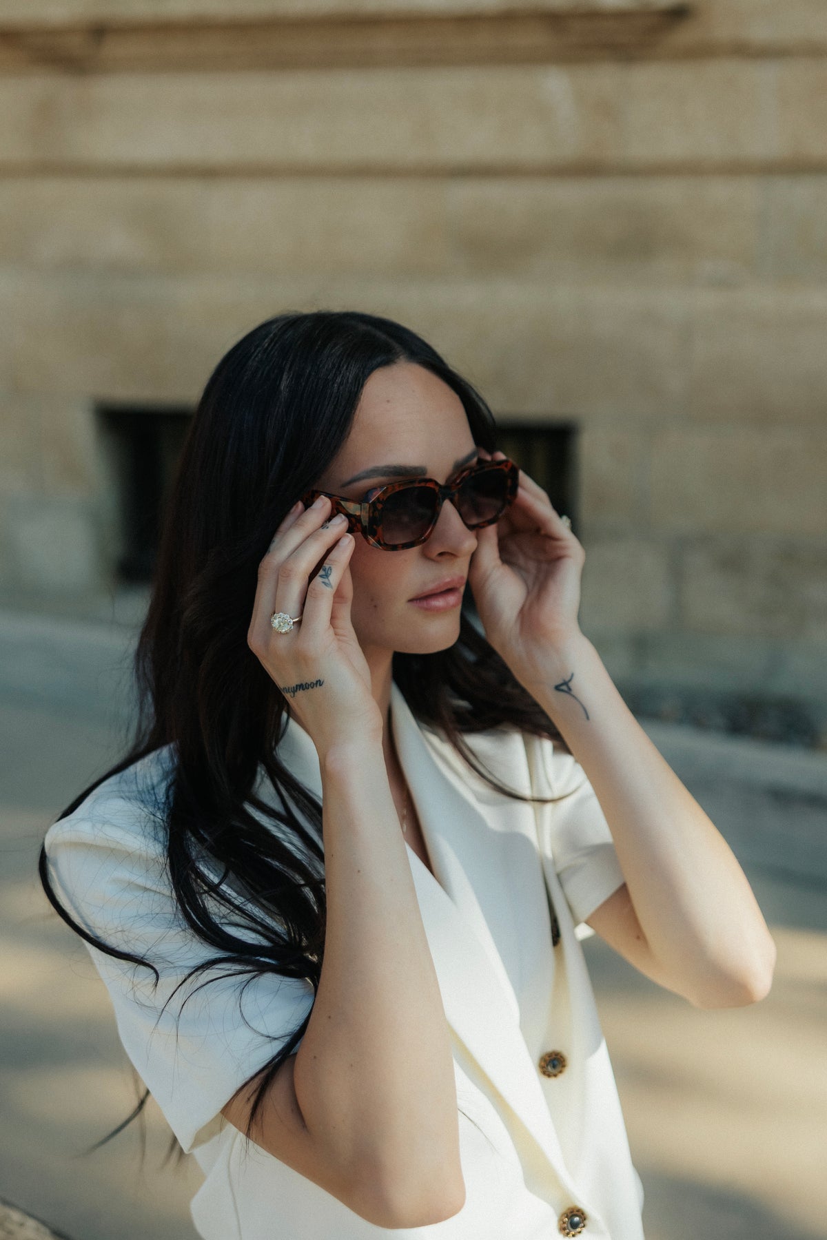 Iverson Engagement Ring- 3.39ctw Yellow Round