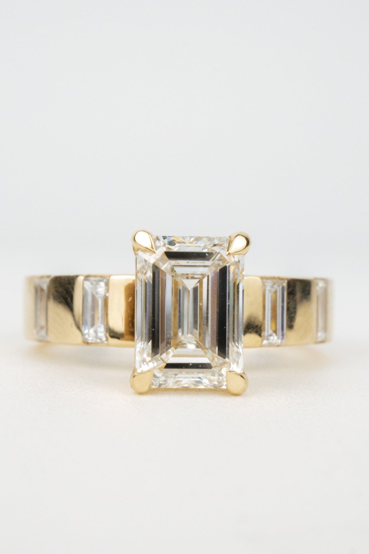 Briar Engagement Ring- 2ct Emerald-Cut