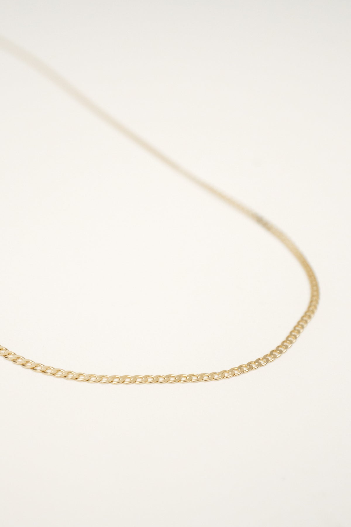 14K Veya Curb Chain