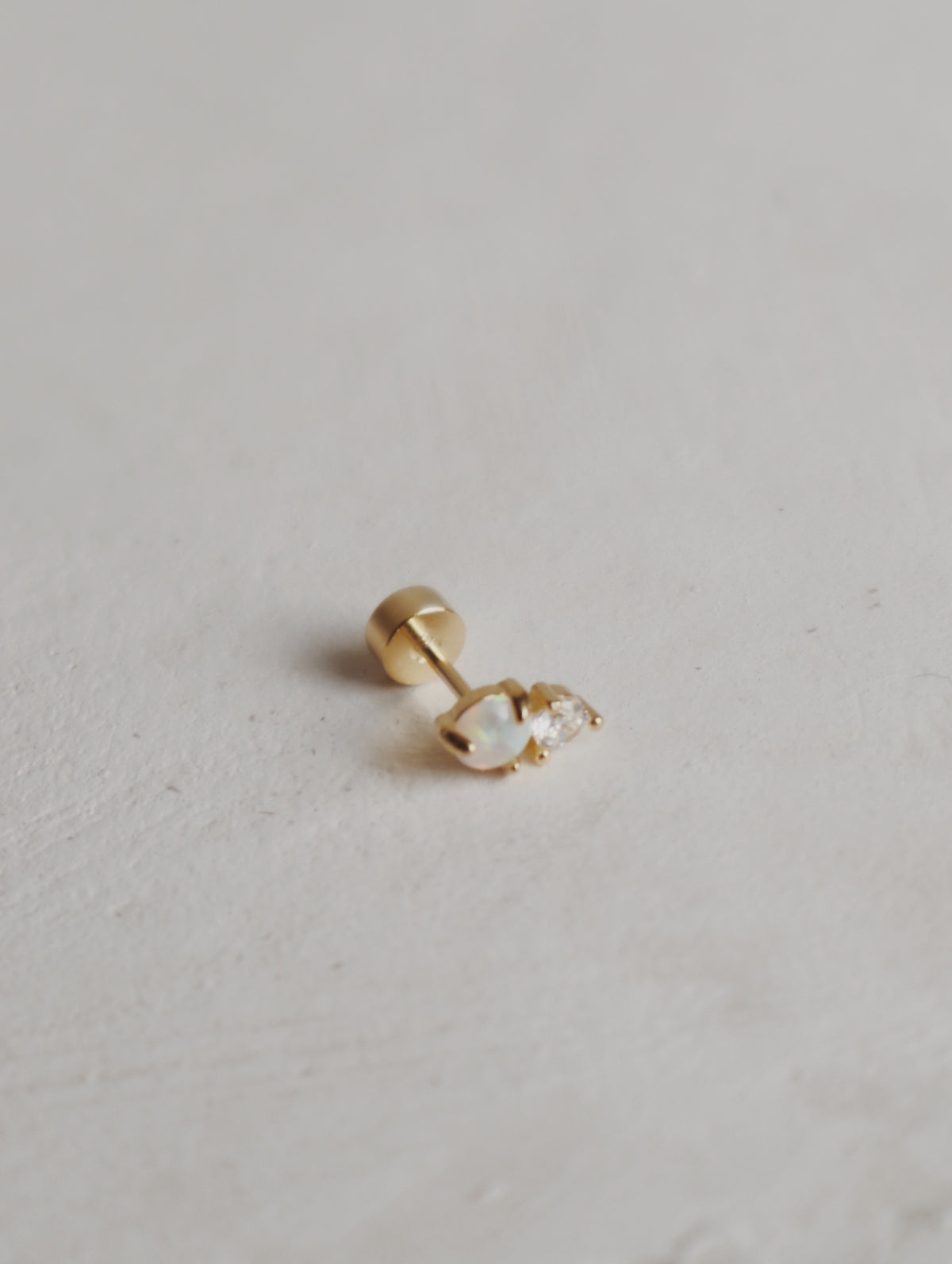 Adelaide Opal Cartilage Stud