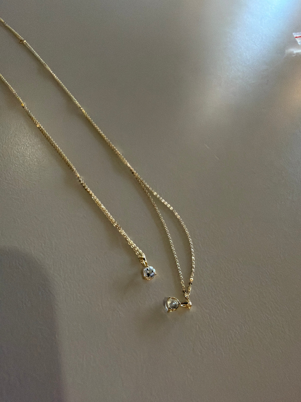 10k Olivia Dot Necklace