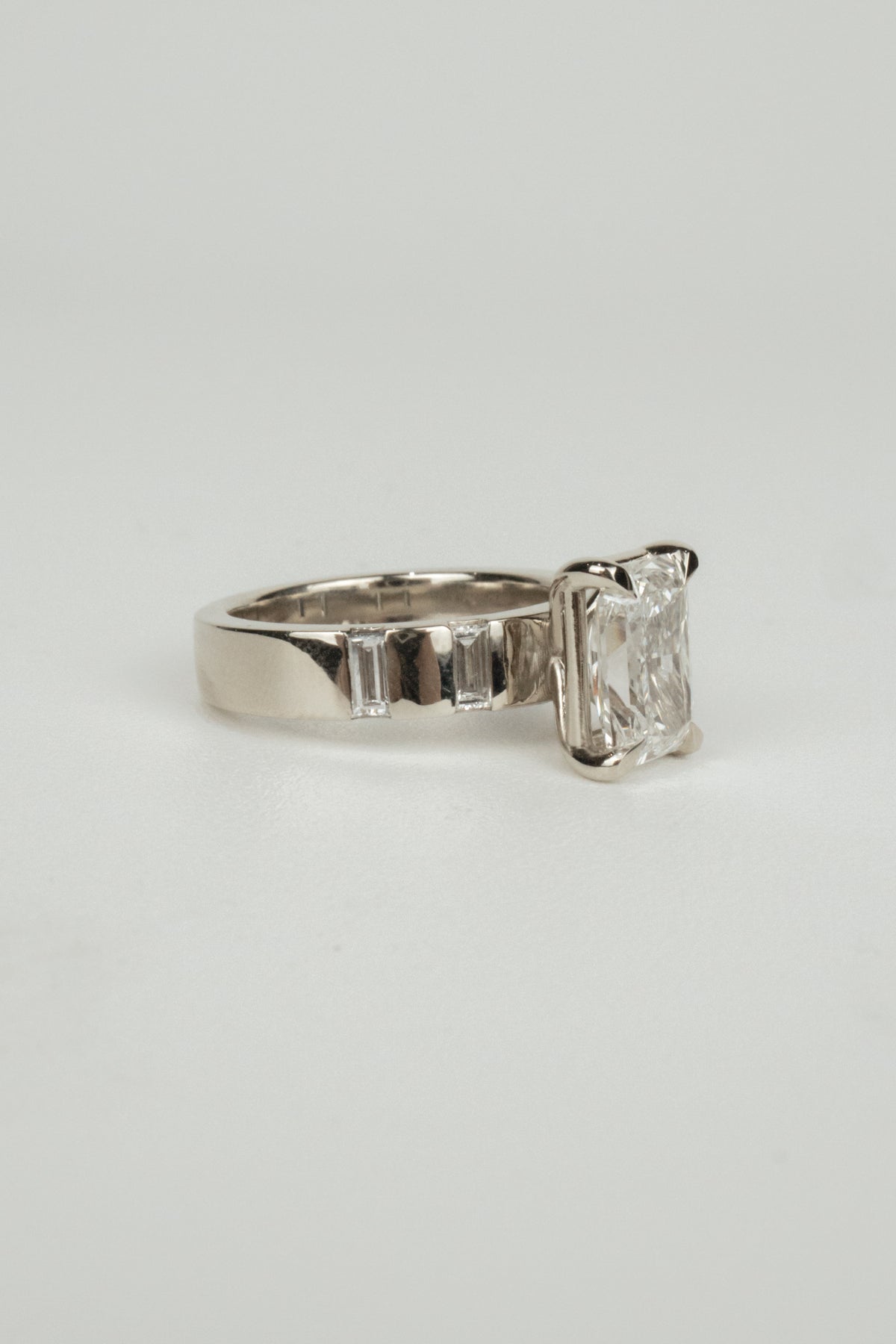 Briar Engagement Ring- 2.5ct Radiant