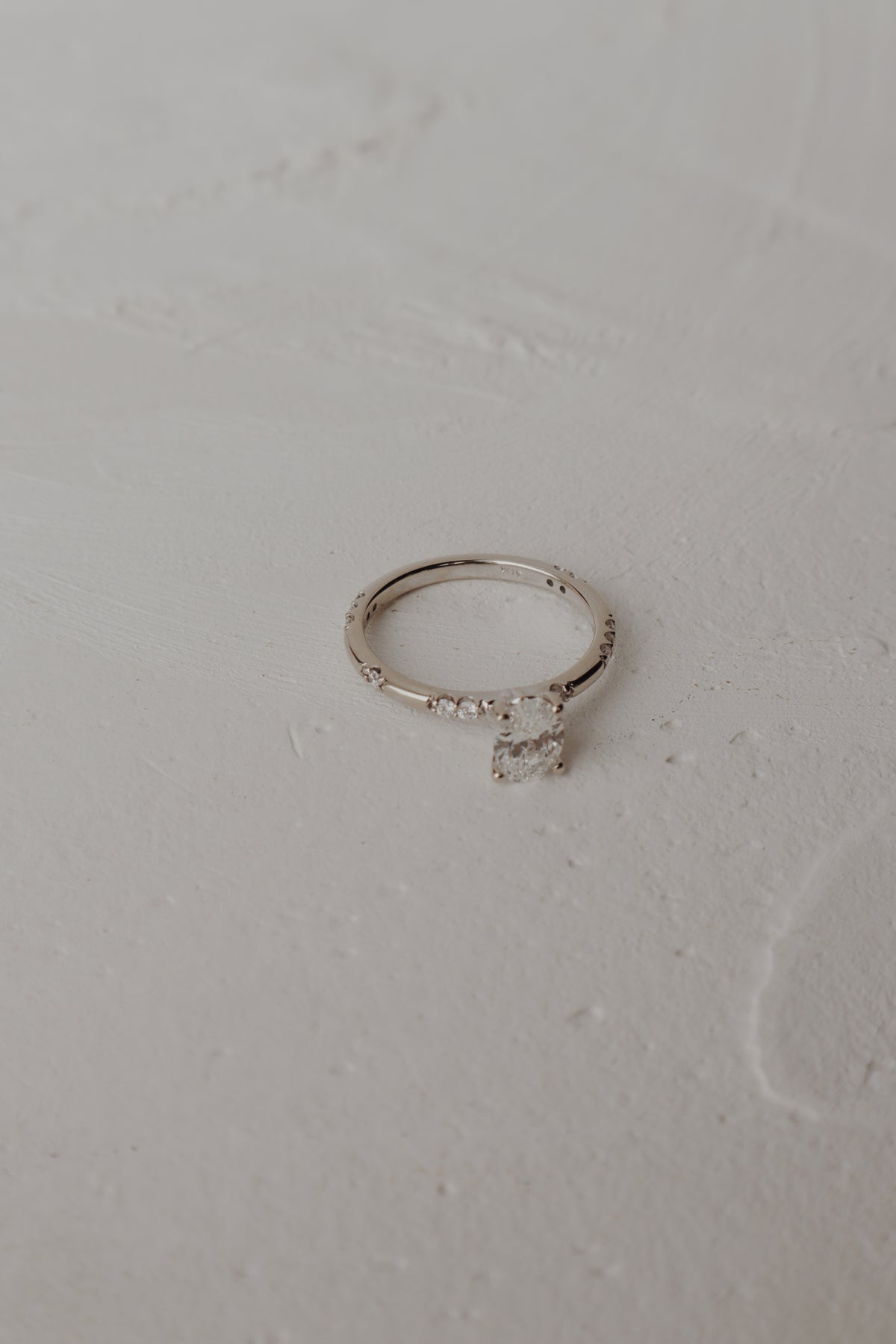 Bryn Oval Solitaire Engagement Ring- 0.72 CT