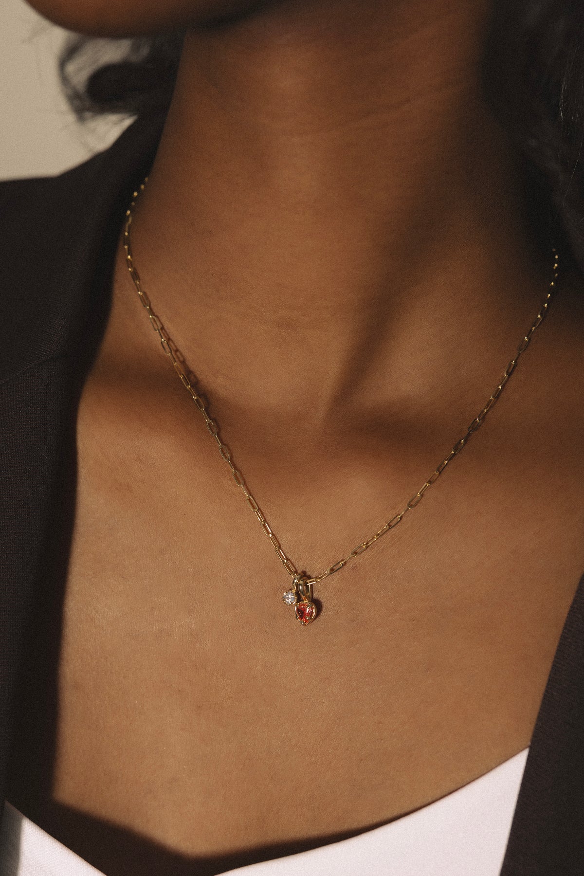 Andi Pendant- Natural Sapphire