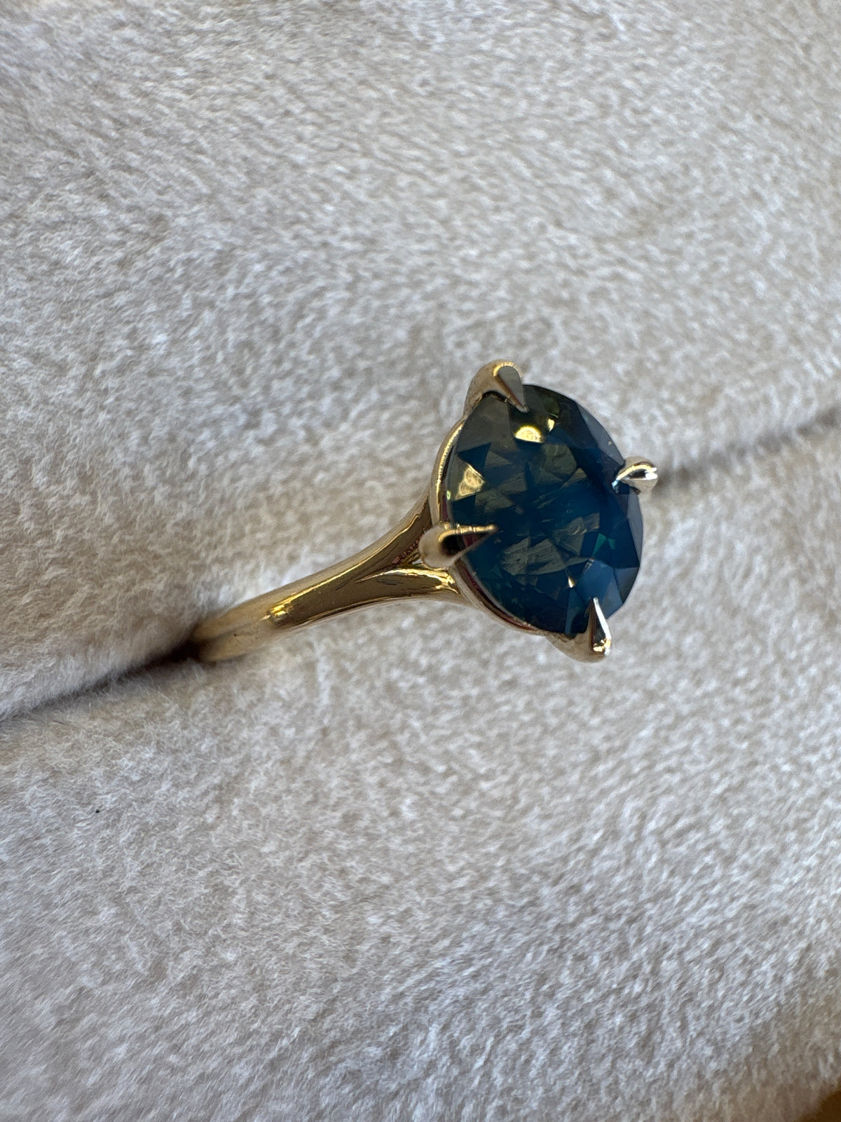 Elliot Engagement Ring- 1.9ct Madagascar Sapphire