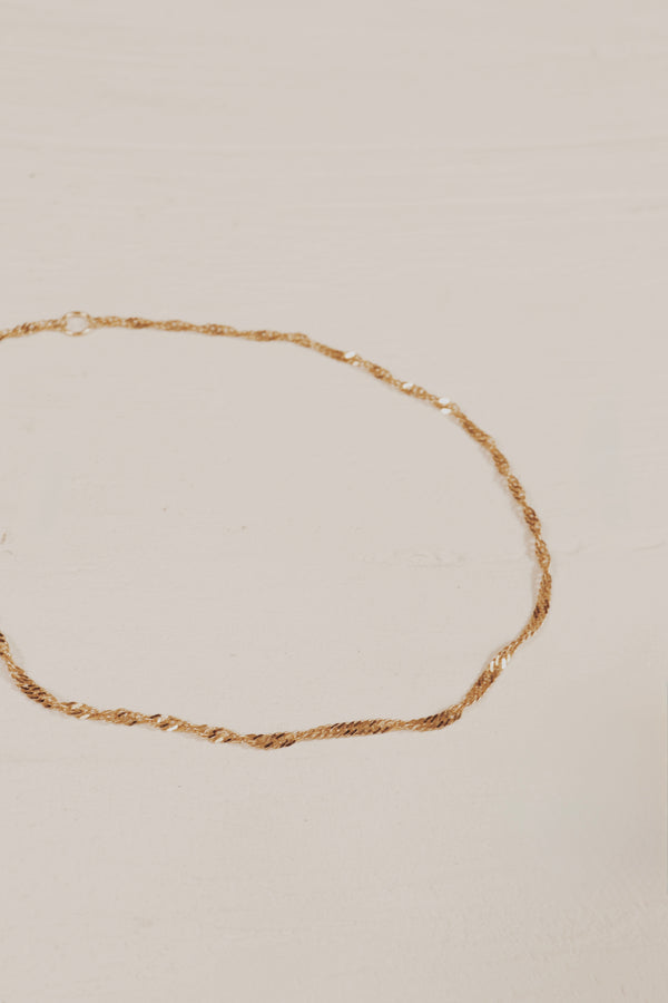 10k Singapore Bracelet