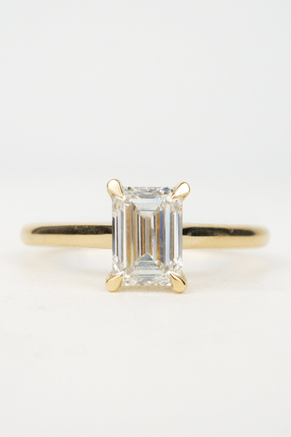 Piper Engagement Ring- 1ct Emerald-Cut