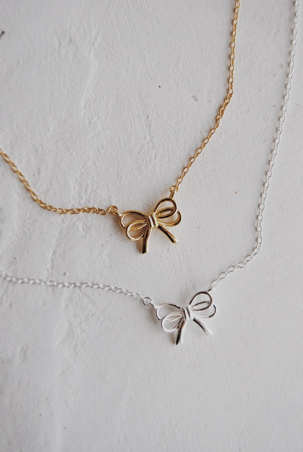 Ribbon Bow Necklace