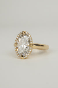 Baylor Engagement Ring- 3.75ct Oval